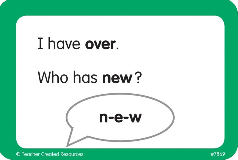 Teacher Created Resources I Have, Who Has Sight Words Game Grade 1 - Image 3